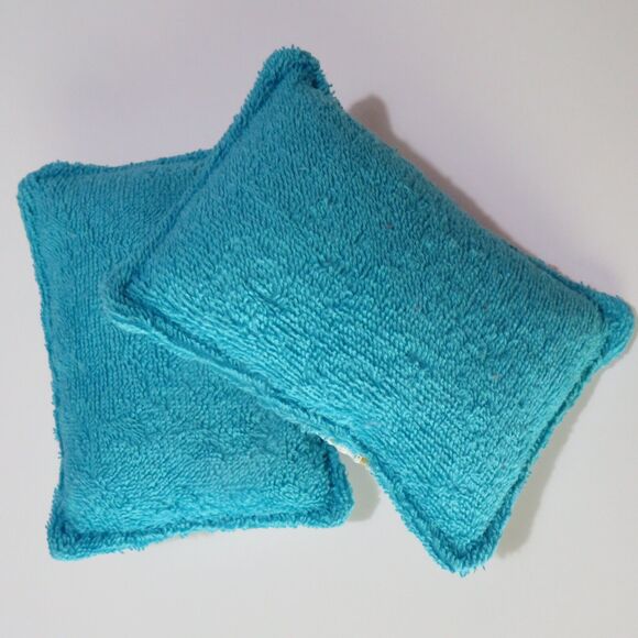 Reusable Sponge Blue Bird Dish Scrubby Set of 2 - Picture 3 of 5